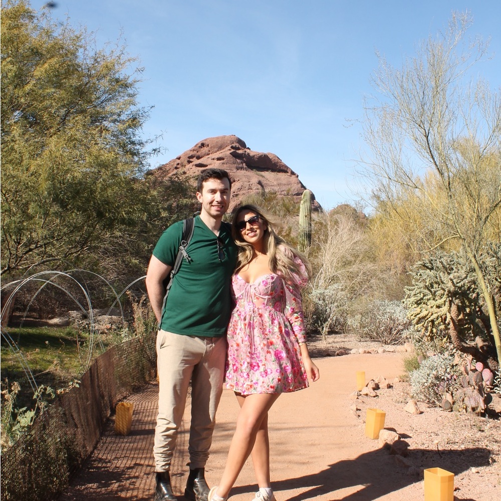 For love and lemons tayla mini dress in pink - Picture 4 of 4